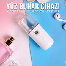 Uravas Store Şarjlı Mini Yüz Nemlendirici Dezenfektan Mist Sprayer