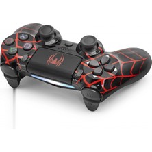 MiraLive Gamepad Ps4 Uyumlu - Kırmızı Siyah ND400Q
