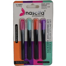 Uravas Store Profesyonel Kaş Kirpik Şekillendirme Maskara Seti 12 Li Esnek Başlıklar