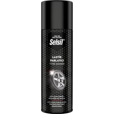 MiraLive Selsil Oto - Araç Lastik Parlatıcı - Temizleyici Sprey 500ML (K95)