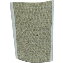 Uravas Store Doğal Keçi Kılı El Geçmeli Sırt Vücut Kesesi Bej 26X18