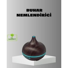 Uravas Store Aromaterapi Difüzörü 550 ml Ultrasonik Nemlendirici Otomatik Kapanma Özellikli