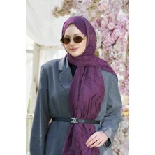 Loryan Scarf Mürdüm Loryan Scrarf Lavin Girdap Şal