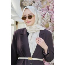 Loryan Scarf Bej Loryan Scrarf Lavin Girdap Şal