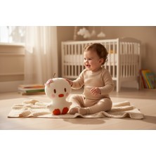 Organic Sisters Toys - Organik Oyuncak - Uyku Arkadaşı Sevimli Ördek