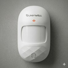 Uniywell Tuya & Smart Life Uyumlu Kablosuz Hareket Dedektörü - Dijital Hassas Algılama, Akıllı Alarm Sistemleri ile Tam Uyumlu Güvenlik Sensörü
