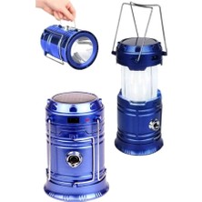 Uravas Store Kamp Feneri Şarj Edilebilir Güneş Enerjili Işıldak USB Şarjlı