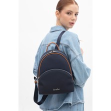 United Colors Of Benetton Kadın Sırt Çantası Lacivert-Camel BNT1824