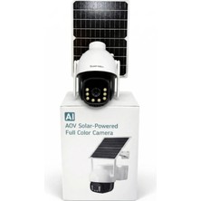 Uniywell AOV 4MP Güneş Panelli ve Sim Kartlı (4G) Dış Mekan Güvenlik Kamerası - Şantiye, Bağ Evi ve Tarla İçin Elektriksiz Çözüm