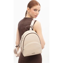 United Colors Of Benetton Benetton Kadın Sırt Çantası Bej-Kahve BNT1824