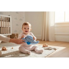 Organic Sisters Toys - Organik Oyuncak - Uyku Arkadaşı Sevimli Uçak