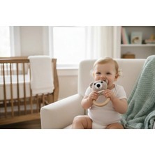 Organic Sisters Toys Organik Diş Kaşıyıcı - Organik Oyuncak -Ayıcık