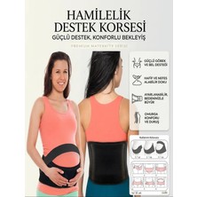 Ankaflex Ortopedik Hamile Gebe Korsesi Sırt Pelvik Bölge Korsesi Kalça Karın Ağrı Hamile Kemeri