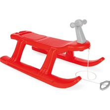 Pilsan Kar Canavarı 2021 Model Dayanıklı Plastik Kızak – 5-7 Yaş Çocuklar için Ergonomik Kulplu Kış Eğlence Aracı