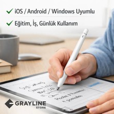 Dokunmatik Kalem Tüm Cihazlara Uyumlu Tablet Telefon Yazı Çizim Kalemi iPad Pen Ios Android Windows Apple