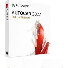 Autodesk AutoCAD  2027 (Windows) - 1 PC 2 Yıl Serial Key Full Sürüm (Ai Destekli)