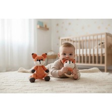 Organic Sisters Toys Organik Uyku Arkadaşı - Organik Oyuncak - Bebek Hediye Seti - Yenidoğan Seti - Tilki'li Set