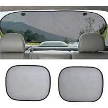 Esranın Dünyası 3 Parça Vantuzlu Araç Güneşlik Perde Seti