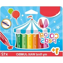 Esranın Dünyası 12'li Mum Boya Seti - Parlak Renkler, Yumuşak Yapı