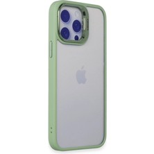 Paradise Sda  iPhone 14 Pro Kılıf Roblox Lens Standlı Kapak - Yeşil 4523