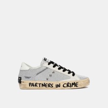 Distressed Kadın Sneaker 29007PP8.25 Crime London Dıstressed  25/C08L Silver