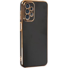 BSH Gülbay Mobilya Newface Samsung Galaxy A23 4g Kılıf Volet Silikon - Siyah