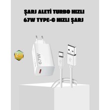 Uravas Store 67W Süper Hızlı Şarj Adaptörü Kablo Seti – Güvenli, Kompakt Ergonomik Tasarım