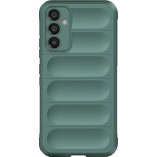 BSH Gülbay Mobilya Newface Samsung A56 Kılıf Optimum Silikon - Koyu Yeşil