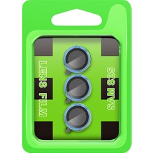 Paradise Sda  Samsung Galaxy S25 Raze Metal Kamera Lens - Mavi 4523