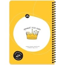 Esranın Dünyası A5 Spiralli Akademik Ajanda - Bölmeli ve Dayanıklı Tasarım