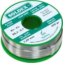 Uravas Store Soldex 1.20 mm 200 gr Kurşunsuz Lehim Teli
