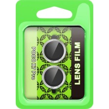 Uravas Store Poco X7 Raze Metal Kamera Lens - Gümüş