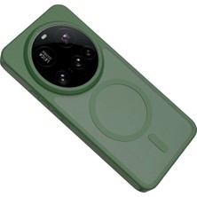 Paradise Sda  Xiaomi Mi 15 Ultra Jota Magsafe Kapak - Koyu Yeşil 4523