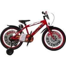 Paradise Sda Monster 20 Jant Alüminyum Çocuk Bisikleti Kırmızı-Gri-Siyah-Kırmızı 4523