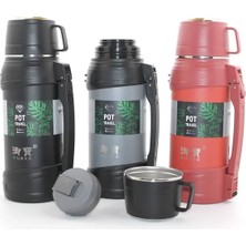 Uravas Store Paslanmaz Çelik Çift Katmanlı Termos 1.6 Lt