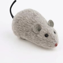 Esranın Dünyası Hareketli Fare Şeklinde Eğlenceli Kedi Oyuncağı, Dayanıklı Peluş