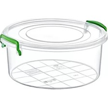 Uravas Store Yuvarlak Saklama Kutusu 2.4 Litre