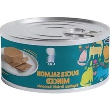 Esranın Dünyası Yüksek Proteinli Kıyılmış Islak Kedi Maması 85 gr - Ördek ve Somon Aromalı