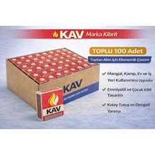 Uravas Store Kav Marka Kibrit Emniyetli Çocuk Kilitli 100 Adet