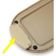 Esranın Dünyası Kol Dayama Kolçak Kapak Mandalı, Bej, 1998-2004 Modelleri Için Uyumlu