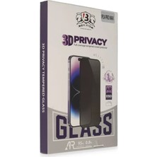 BSH Gülbay Mobilya Newface iPhone 16 Pro Bilvis 3D Hayalet Cam Ekran Koruyucu