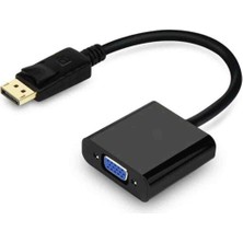 Zey Alfais 4557 Displayport To VGA Çevirici Dönüştürücü Adaptör Kablosu