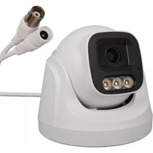 Uravas Store Plato PL-25273 2 Color Vu 3.6 mm 2 Atom LED Plastik Kasa Ahd Dome Kamera