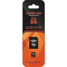 Uravas Store Pwr-64 64 GB Micro Sd Hafıza Kartı Class 10