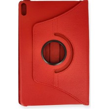 BSH Gülbay Mobilya Newface Huawei Honor Pad X9 11.5 Kılıf 360 Tablet Deri Kılıf - Kırmızı