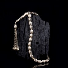 İskender Tesbih Özel Kalem Işçilikli Altın Tesbih