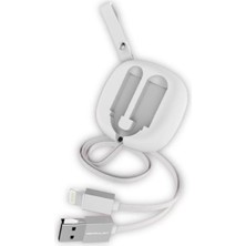 BSH Gülbay Mobilya Konfulon S80 Lightning Kablo iphone Uyumlu 20CM-1M 2A - Beyaz