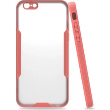 BSH Gülbay Mobilya Newface iPhone 6 Kılıf Platin Silikon - Pembe