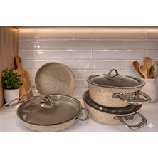 Köklü Züccaciye Grunberg 7 Parça Tencere Seti