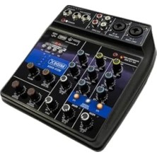 Esranın Dünyası Stüdyo Kayıt Için Ses Kartlı Kayıt Mikseri +48V Phantom Güç Desteği